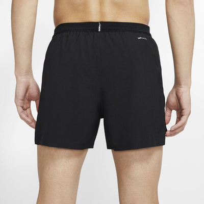 Nike Men's Aeroswift 4" Running Shorts Men's Bottoms - BlackToe Running#colour_black