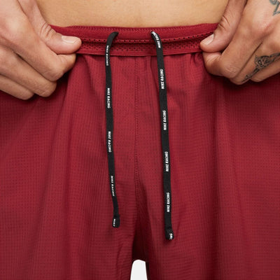 Nike Men's Aeroswift 4" Running Shorts Men's Bottoms - BlackToe Running#colour_team-red-hyper-pink
