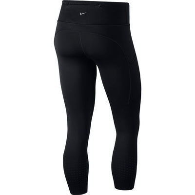 Nike Women's Epic Lux Running Crop Tights Women's Tights - BlackToe Running#colour_black