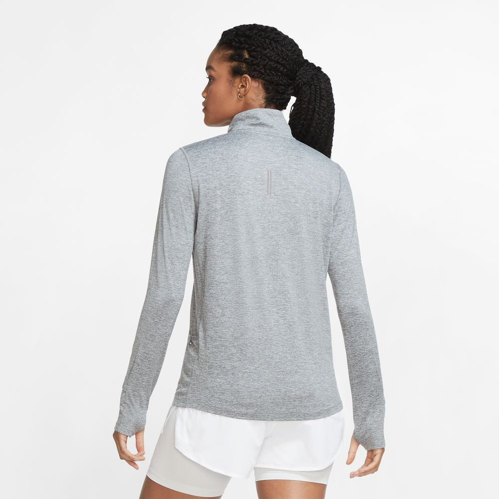 Nike Women's Element 1/2-Zip Running Top - BlackToe Running