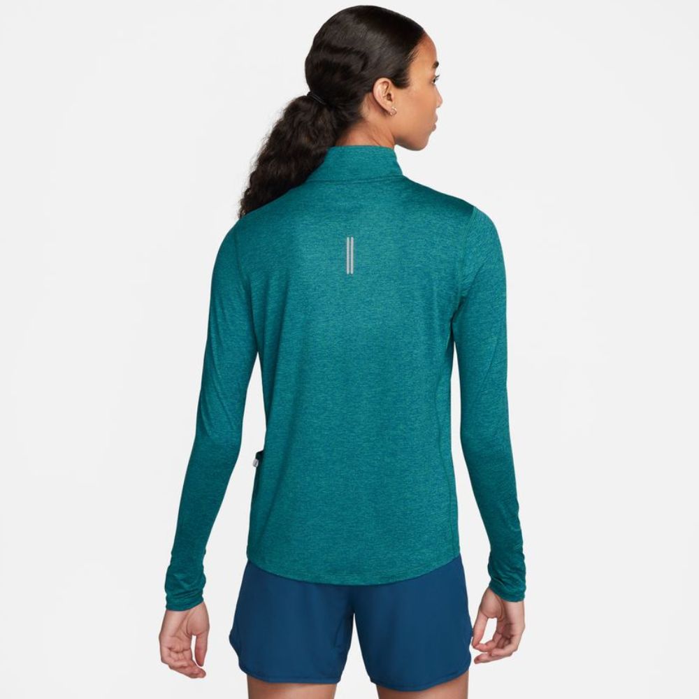 Nike Women's Element 1/2-Zip Running Top -BlackToe Running#colour_valerian-blue-reflective-silver