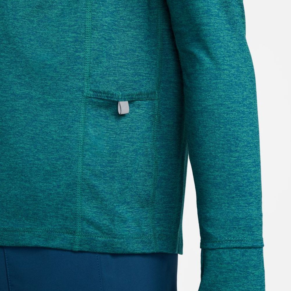 Nike Women's Element 1/2-Zip Running Top -BlackToe Running#colour_valerian-blue-reflective-silver