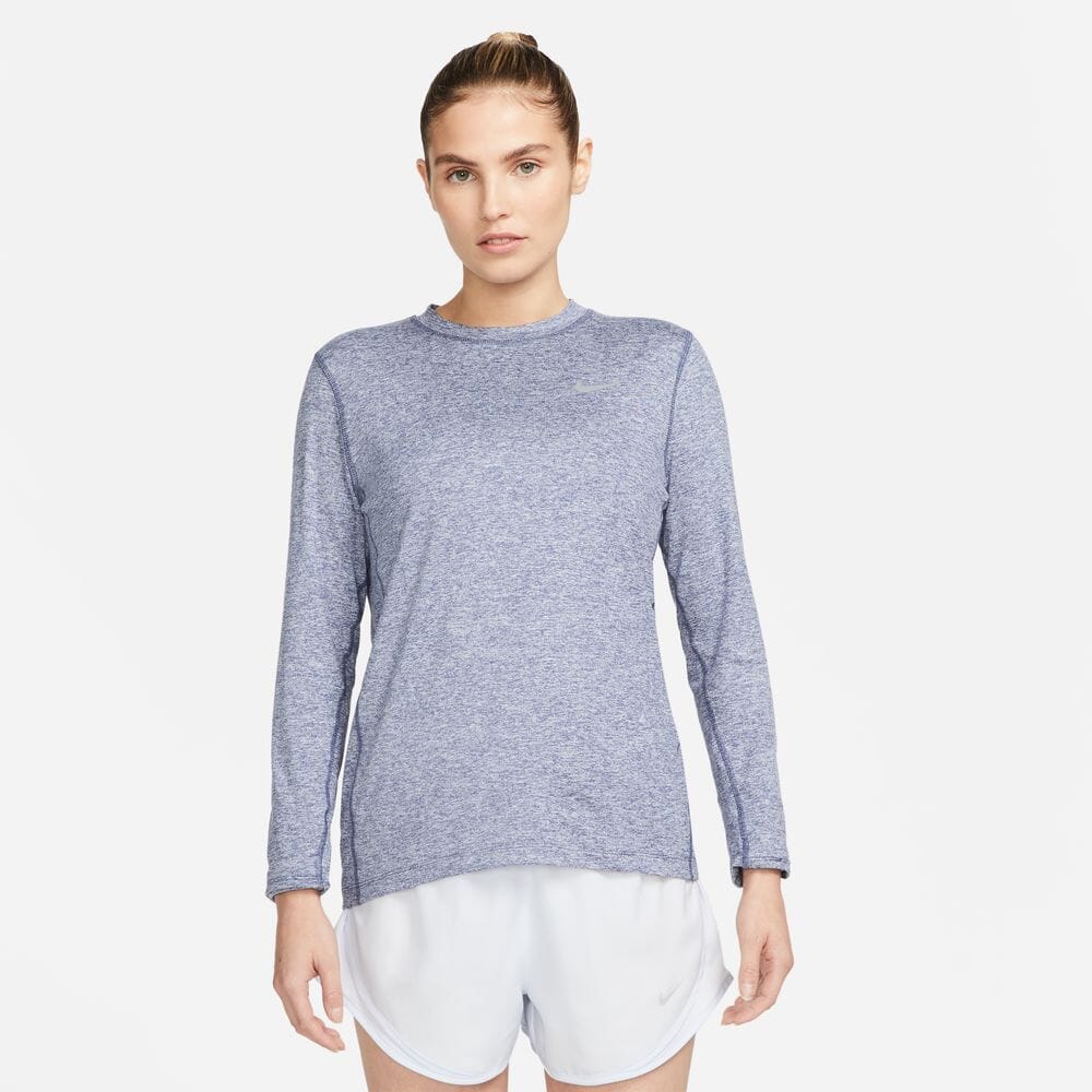 Nike Women's Dri-FIT Element Running Crew - BlackToe Running