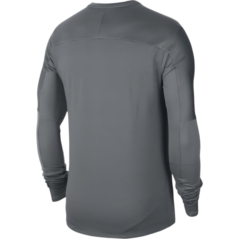 Nike Men's Dry Fit Element Running Crew Men's Tops - BlackToe Running#colour_dark-smoke-grey-black