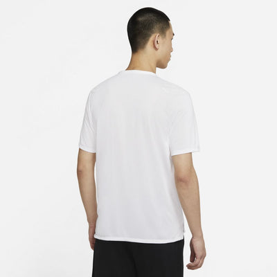 Nike Men's Rise 365 Short Sleeve Men's Tops - BlackToe Running#colour_white-reflective-silver