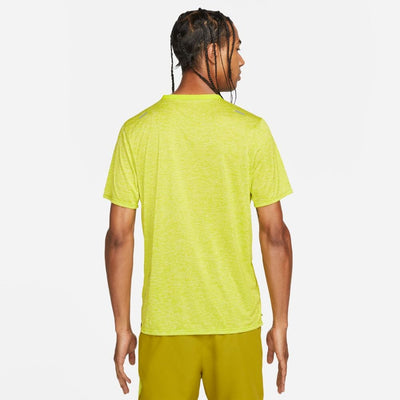 Nike Rise 365 Men's Dri-FIT Short-Sleeve Running Top Men's Top - BlackToe Running#colour_yellow-green