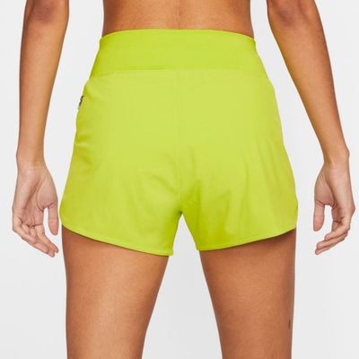 Nike Women's 3-Inch Eclipse Short Women's Shorts - BlackToe Running#colour_atomic-green-reflective-silver