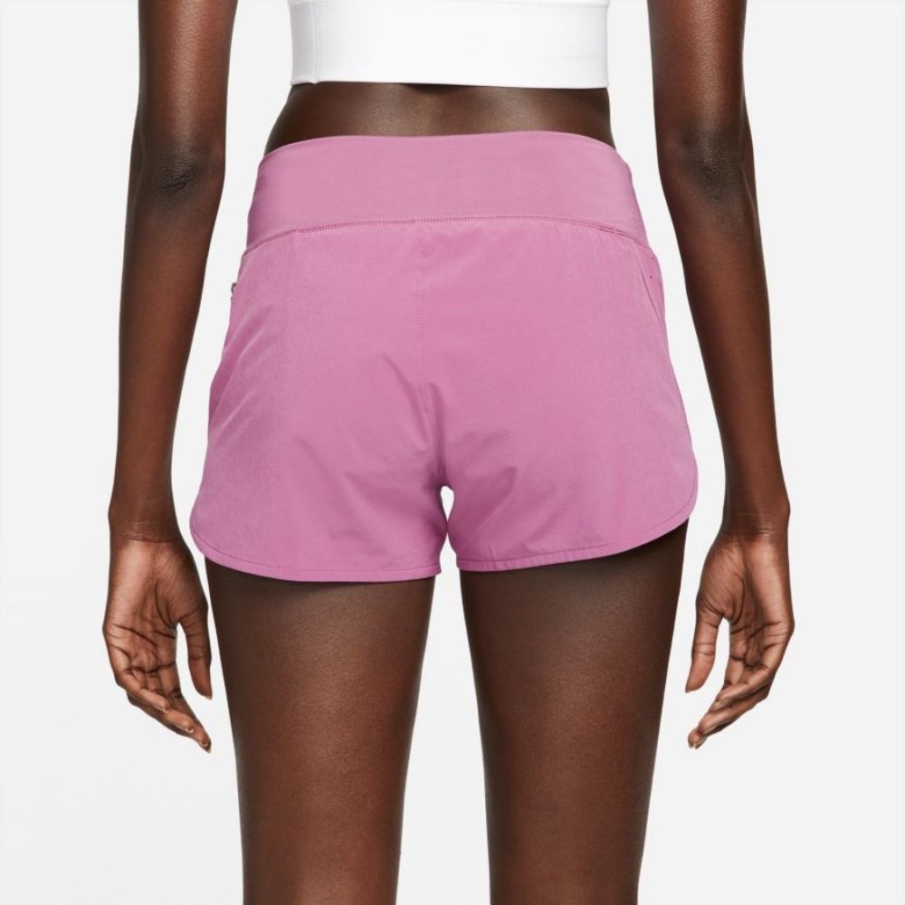 Nike Women's 3-Inch Eclipse Short Women's Shorts - BlackToe Running#colour_light-bordeaux-reflective-silver