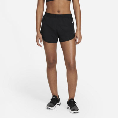Nike Women's Tempo Luxe Short - BlackToe Running - #colour_black-black-reflective-silver