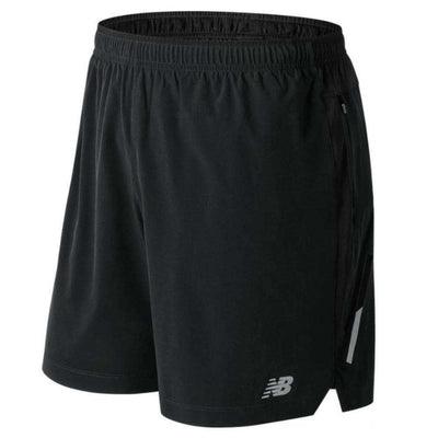 New Balance Men's Impact 7" Short Men's Bottoms - BlackToe Running#colour_black