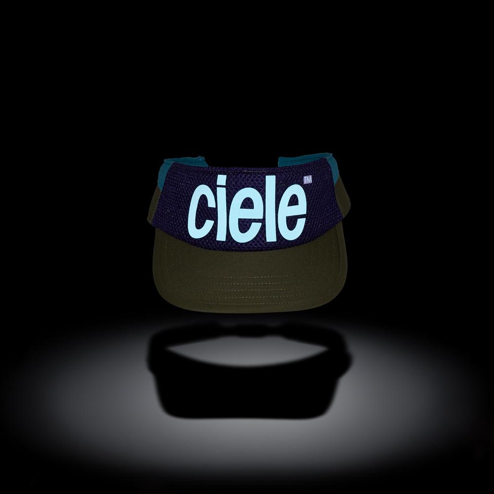 Ciele TRL Visor M SC - Standard - Windtaker Headwear - BlackToe Running - 