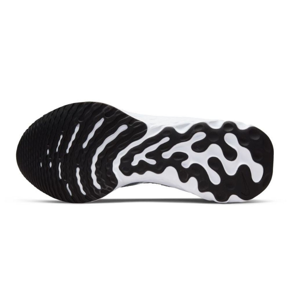 Nike Women's React Infinity Run Flyknit 3 - BlackToe Running#colour_black-white
