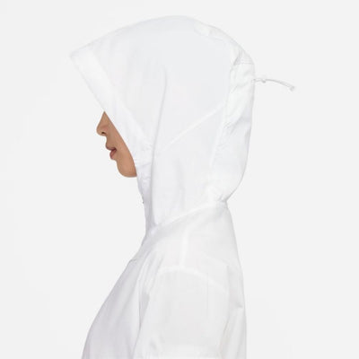 Nike Women's Impossibly Light Hooded Running Jacket - BlackToe Running#colour_white-reflective-silver