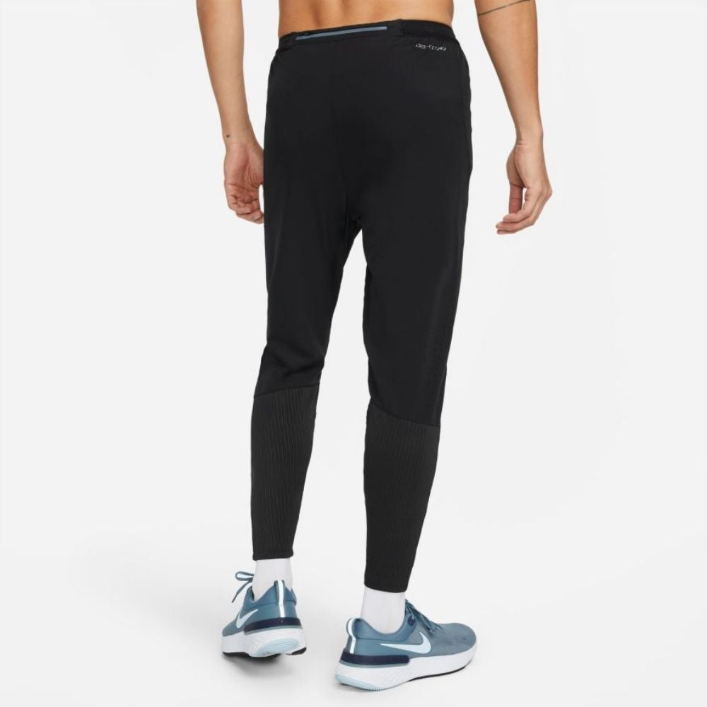 Nike Men's Dri-FIT ADV AeroSwift Racing Pants - BlackToe Running#colour_black-white