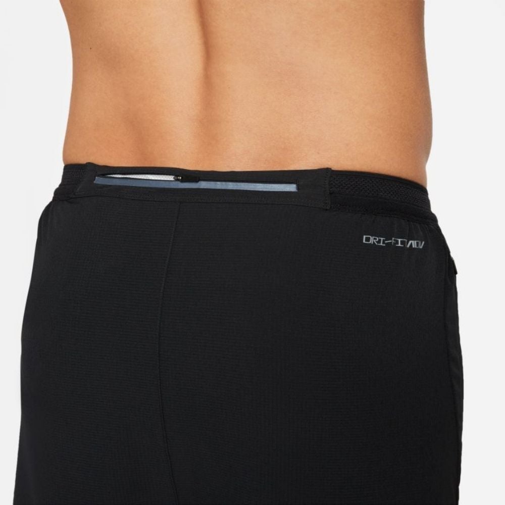 Nike Men's Dri-FIT ADV AeroSwift Racing Pants - BlackToe Running#colour_black-white