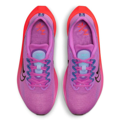 Nike Women's Zoom Fly 5 - BlackToe Running#colour_fuchsia-dream-black-racer-blue