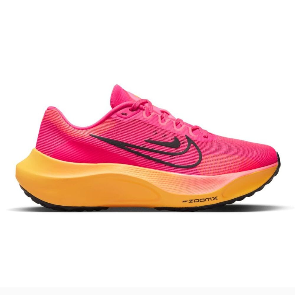 Nike Women's Zoom Fly 5 - BlackToe Running#colour_hyper-pink-black-laser-orange