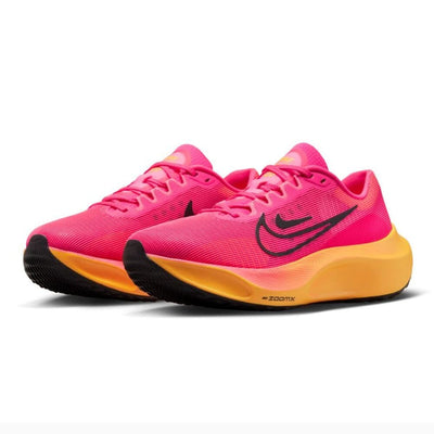 Nike Women's Zoom Fly 5 - BlackToe Running#colour_hyper-pink-black-laser-orange