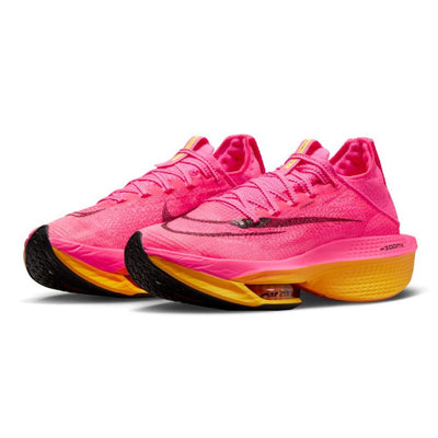 Nike Women's Air Zoom Alphafly Next% 2 Women's Shoes - BlackToe Running#colour_hyper-pink-black-laser-orange-white