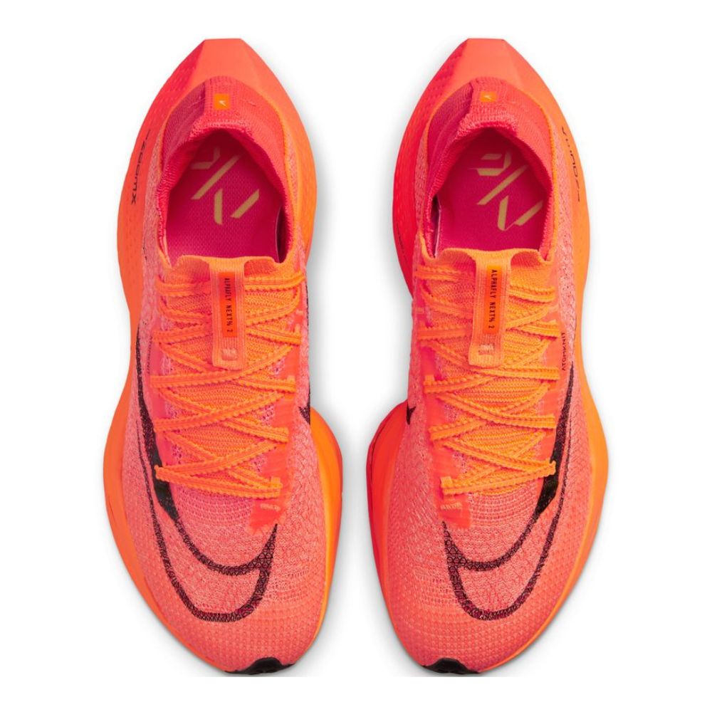 Nike Women's Air Zoom Alphafly Next% 2 Women's Shoes - BlackToe Running#colour_total-orange-black-bright-crimson