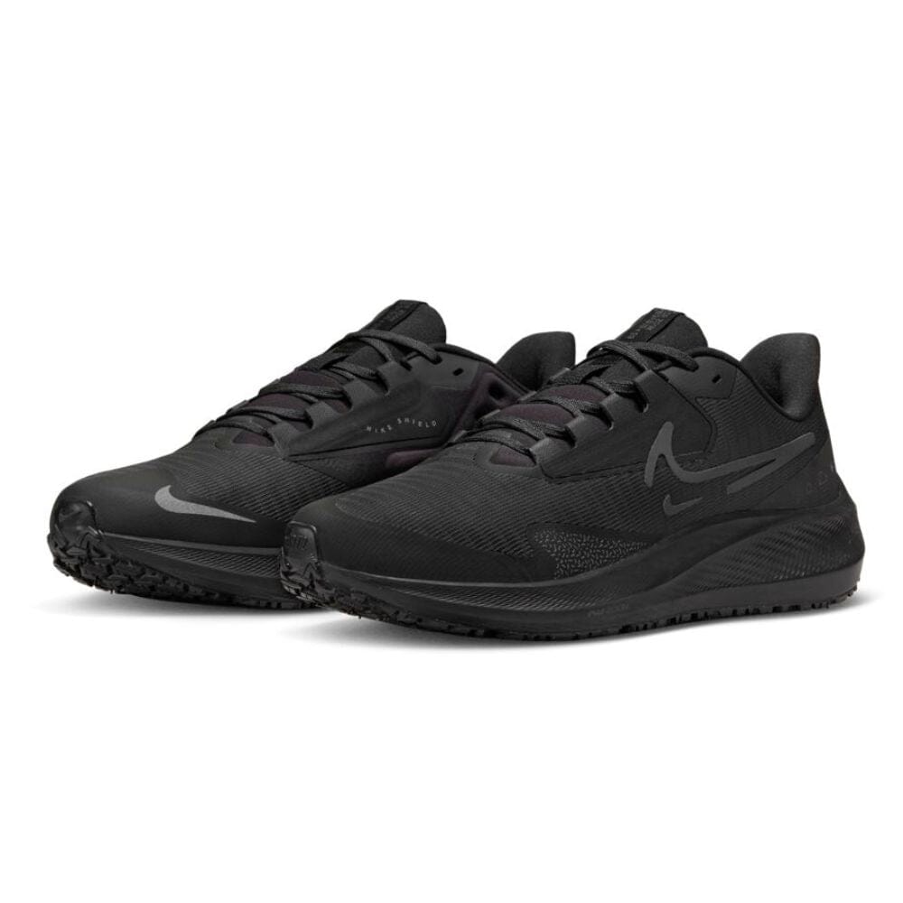 Nike Men's Air Zoom Pegasus 39 Shield Men's Shoes - BlackToe Running#colour_black-black-off-noir-dk-smoke-grey