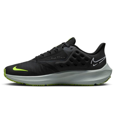 Nike Women's Air Zoom Pegasus 39 Shield Women's Shoes - BlackToe Running#colour_black-white-dk-smoke-grey-olt