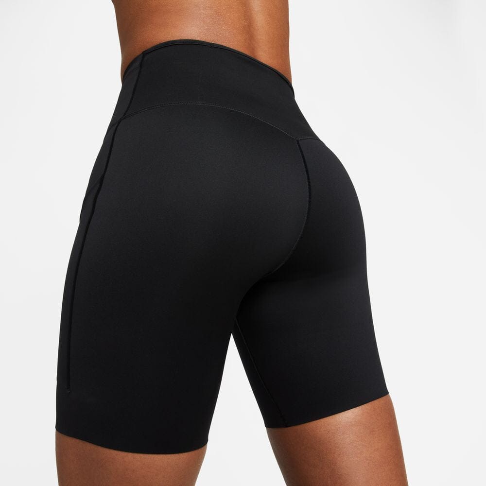 Nike Women's Dri-FIT Go 8" Shorts - BlackToe Running