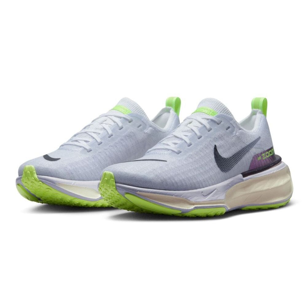 Nike Women's ZoomX Invincible Run Flyknit 3 - BlackToe Running#colour_white-black-blue-tint-purple-agate