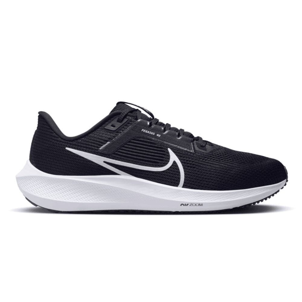 Nike Men's Air Zoom Pegasus 40 - BlackToe Running#colour_black-white-iron-grey