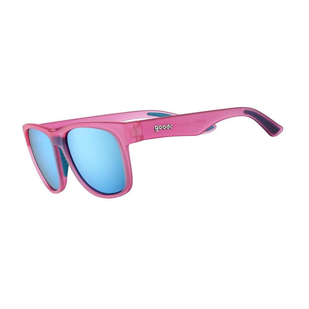 Goodr BFG Sunglasses "Do You Even Piston, Flamingo?" Sunglasses - BlackToe Running - 