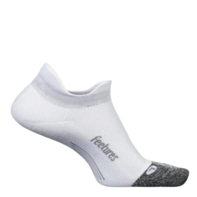 Feetures Elite No Show Tab Sock - BlackToe Running#colour_white