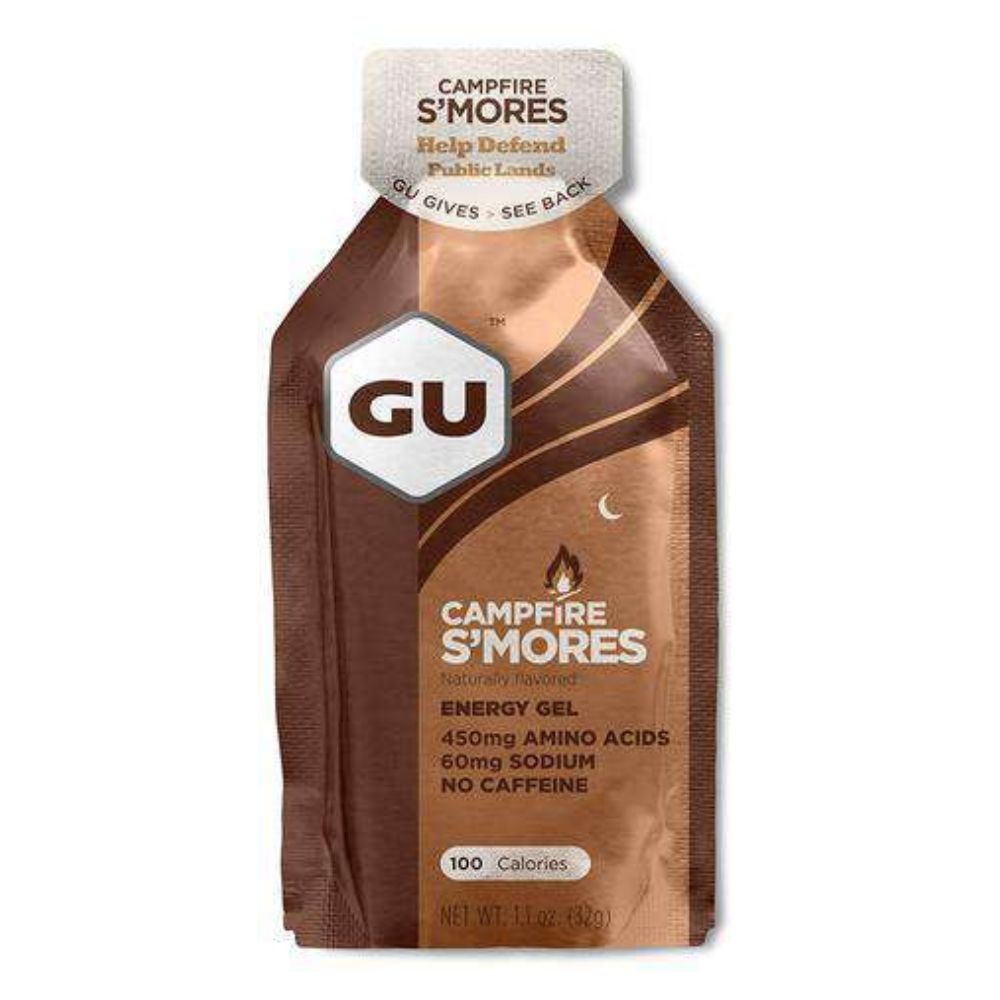 GU Energy Gels Nutrition - BlackToe Running#flavour_campfire-smores