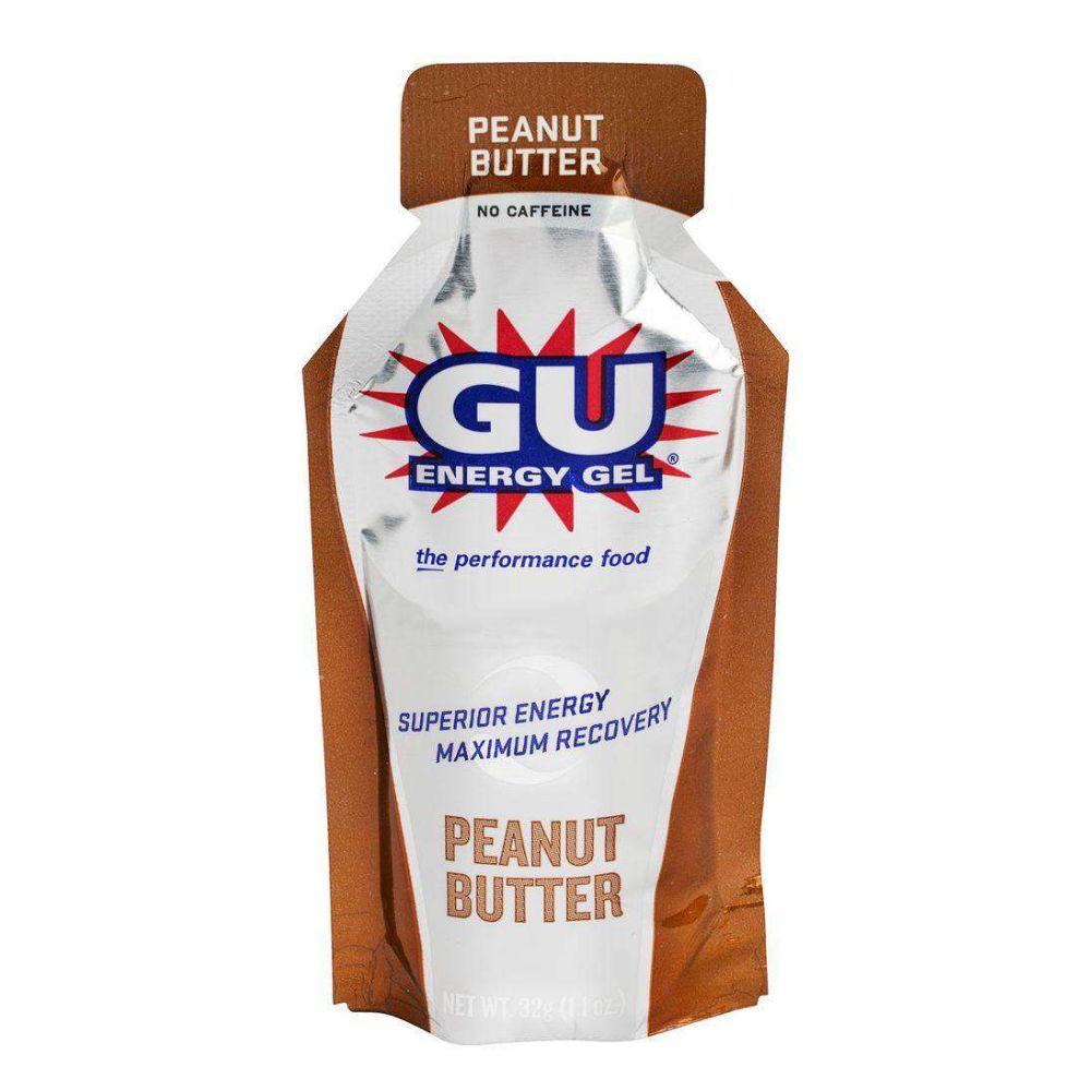 GU Energy Gels Nutrition - BlackToe Running#flavour_peanut-butter