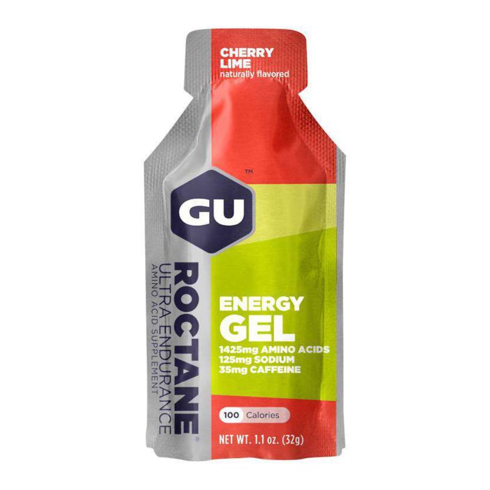 GU Roctane Gels Nutrition - BlackToe Running#flavour_cherry-lime