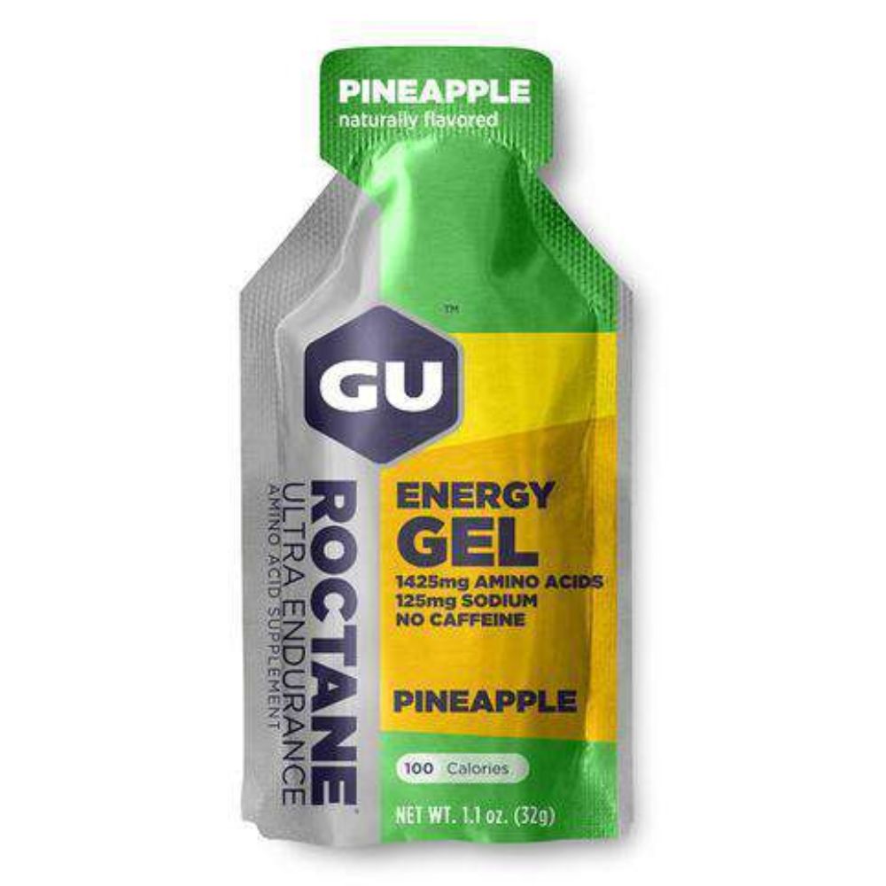 GU Roctane Gels Nutrition - BlackToe Running#flavour_pineapple