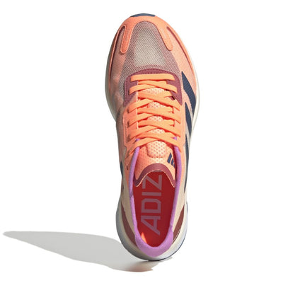 Adidas Women's Adizero Boston 11 Women's Shoes - BlackToe Running#colour_beam-orange-wonder-steel-bliss-orange
