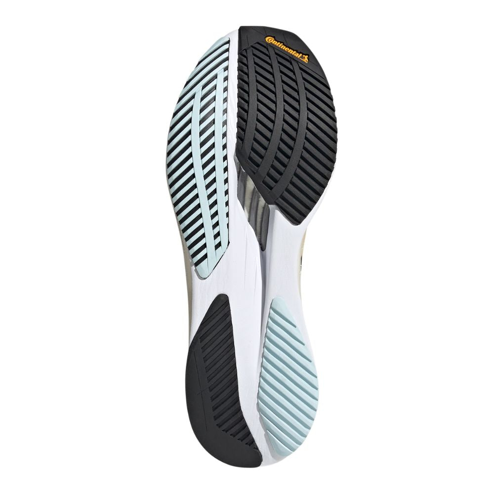 Adidas Women's Adizero Boston 11 Women's Shoes - BlackToe Running#colour_ecru-tint-night-metallic-beam-yellow