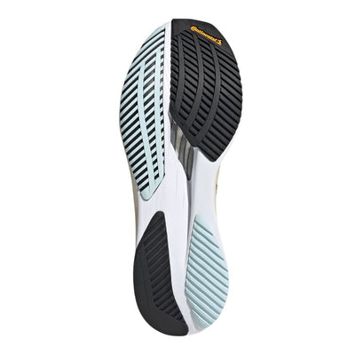 Adidas Women's Adizero Boston 11 Women's Shoes - BlackToe Running#colour_ecru-tint-night-metallic-beam-yellow
