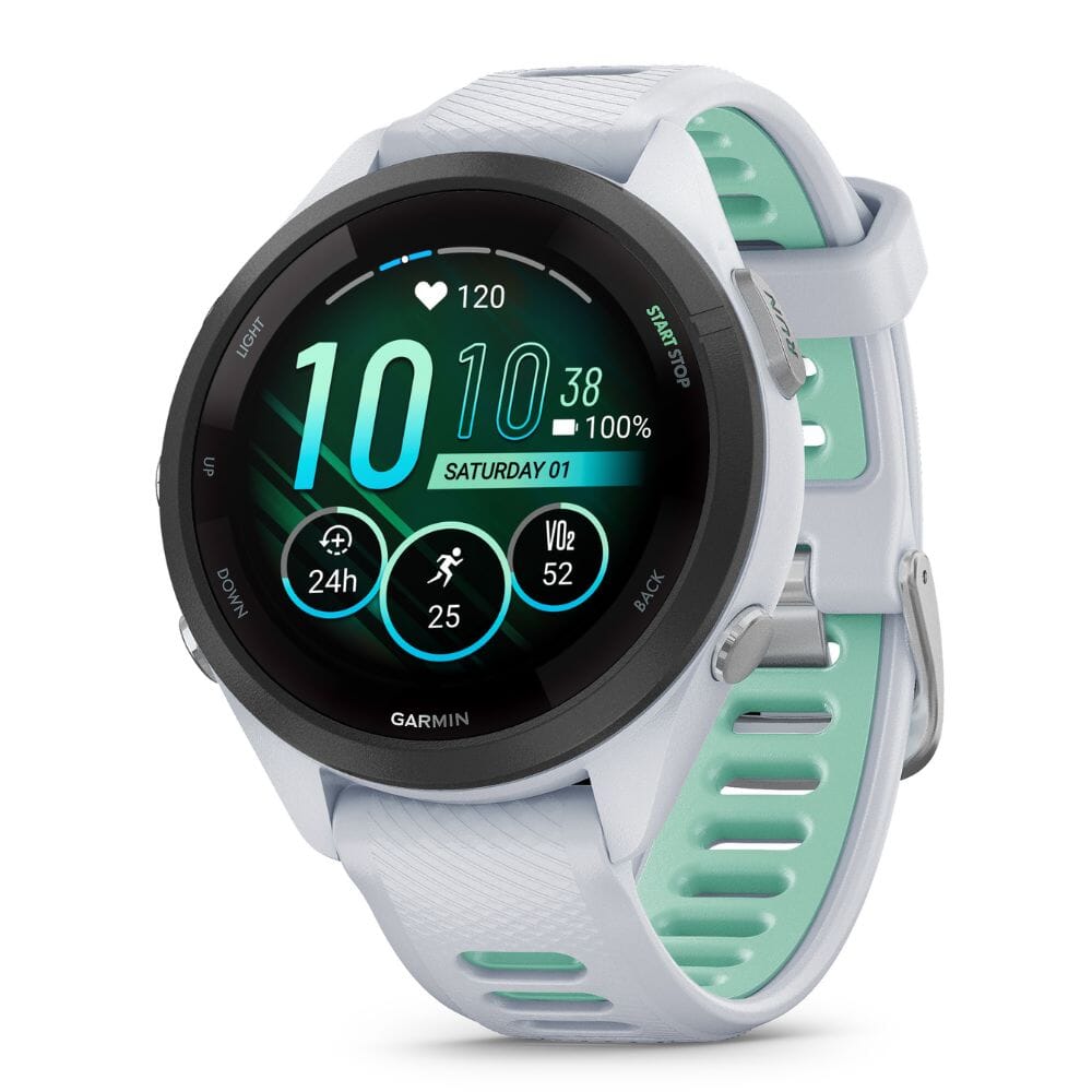 Garmin Forerunner 265S - BlackToe Running#colour_whitestone-neo-tropic