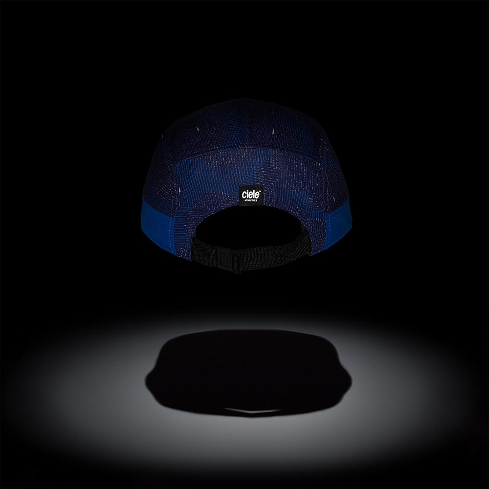 Ciele GOCap - Mini Standard Allover - Dots Indigo Headwear - BlackToe Running - 
