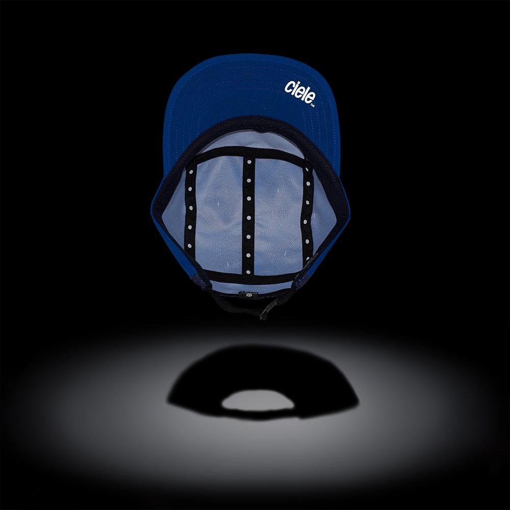 Ciele GOCap - Mini Standard Allover - Dots Indigo Headwear - BlackToe Running - 