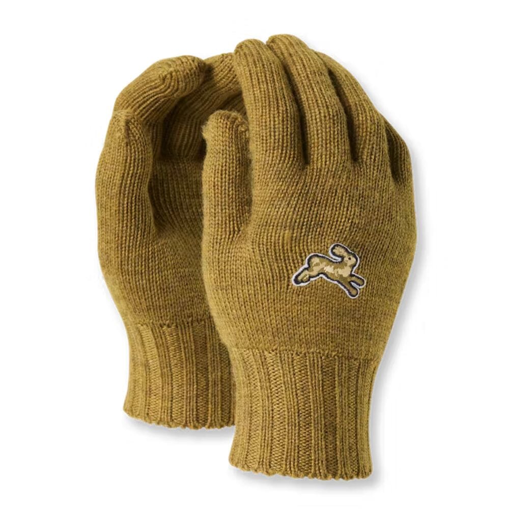 Tracksmith Harrier Gloves Accessories - BlackToe Running#colour_gold