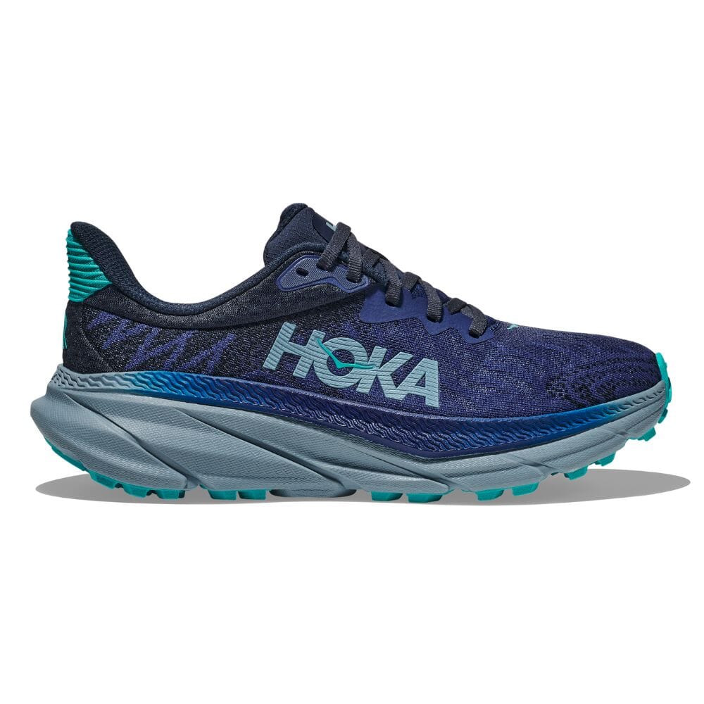 Hoka Women's Challenger ATR 7 Women's Shoes - BlackToe Running#colour_bellwether-blue-stone-blue