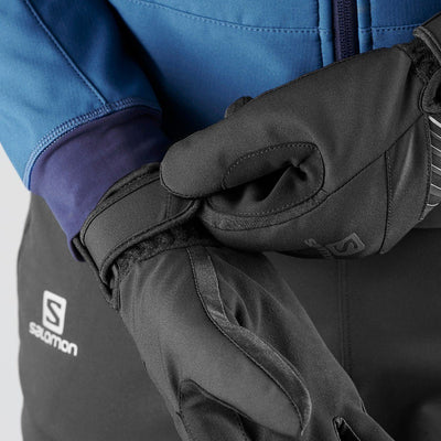 Salomon RS Warm Glove Gloves - BlackToe Running - 