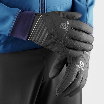 Salomon RS Warm Glove Gloves - BlackToe Running - 