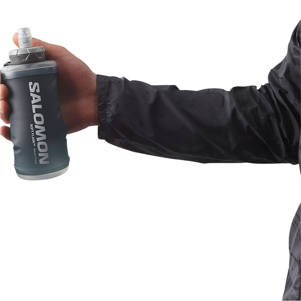 Salomon Active Handheld Hydration Systems - BlackToe Running#colour_black-slate-grey