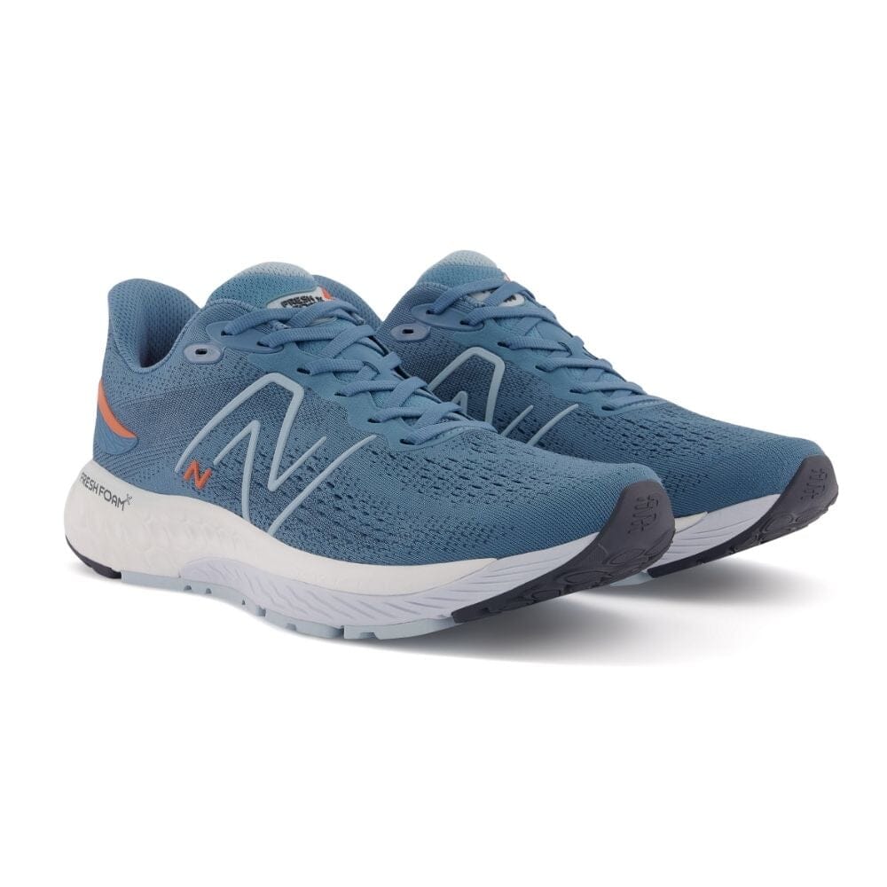 New Balance Men's Fresh Foam X 880v12 - BlackToe Running#colour_spring-tide-vibrant-orange-morning-fog
