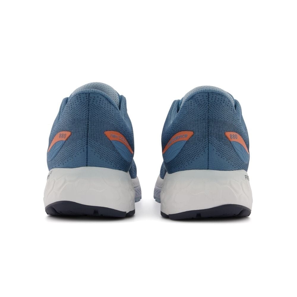 New Balance Men's Fresh Foam X 880v12 - BlackToe Running#colour_spring-tide-vibrant-orange-morning-fog
