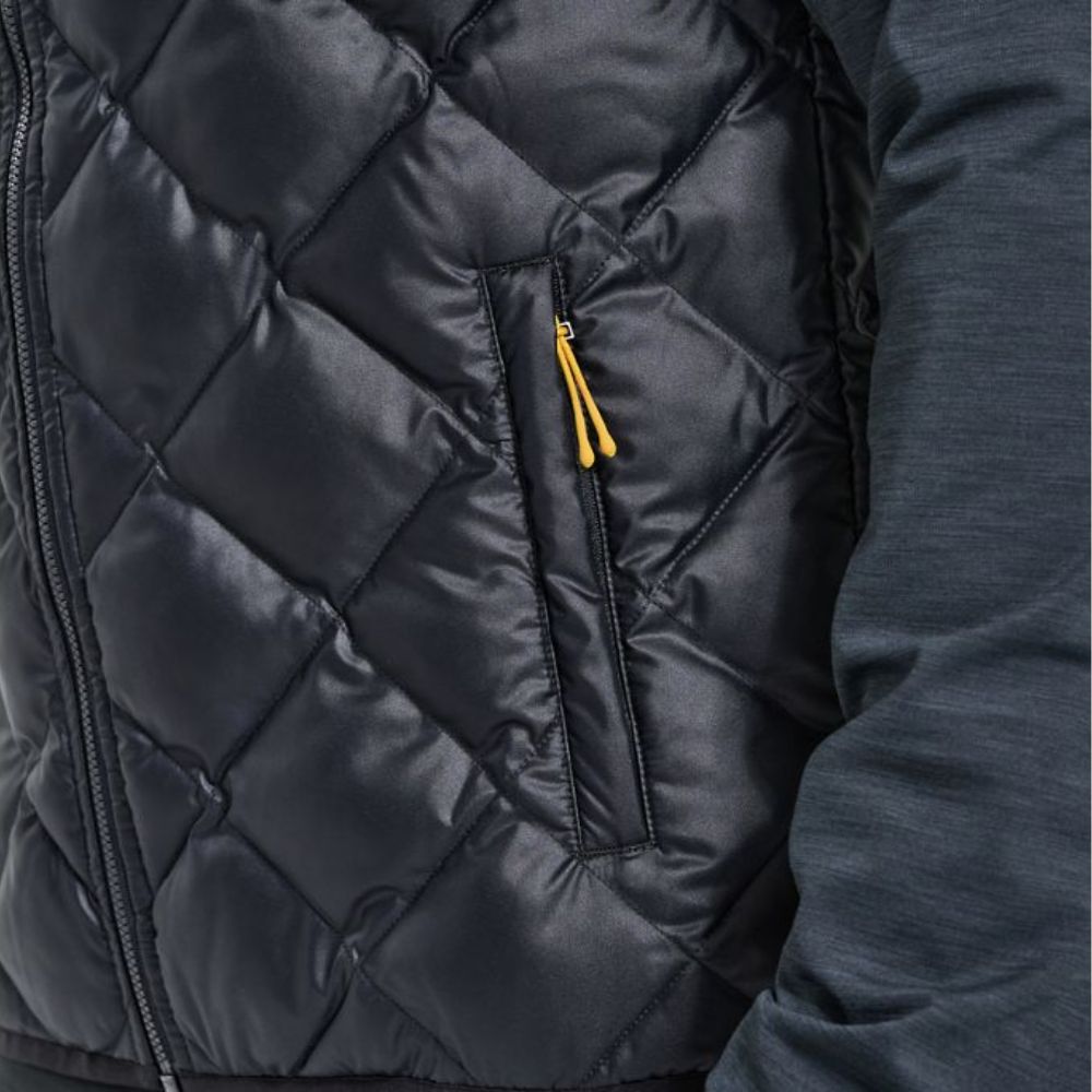 Saucony Men's Boulder Oysterpuff Jacket - BlackToe Running#colour_black