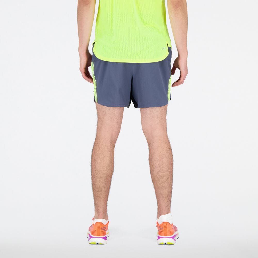 New Balance Men's Impact Run 5 Inch Short Men's Bottoms - BlackToe Running